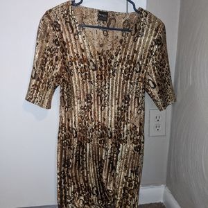 Animal Print Dress